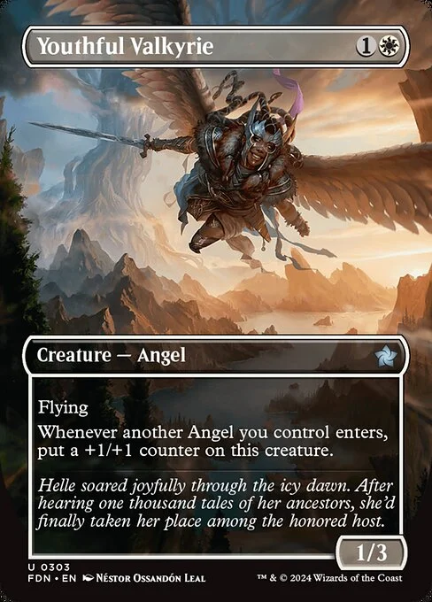 Youthful Valkyrie [XFDN #303] SPANISH NM