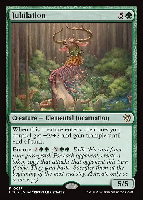 Jubilation [ECC #17] ENGLISH NM