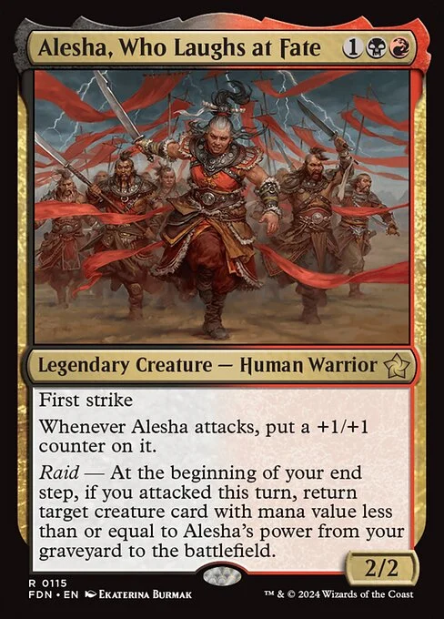 Alesha, Who Laughs at Fate [FDN #115] SPANISH NM