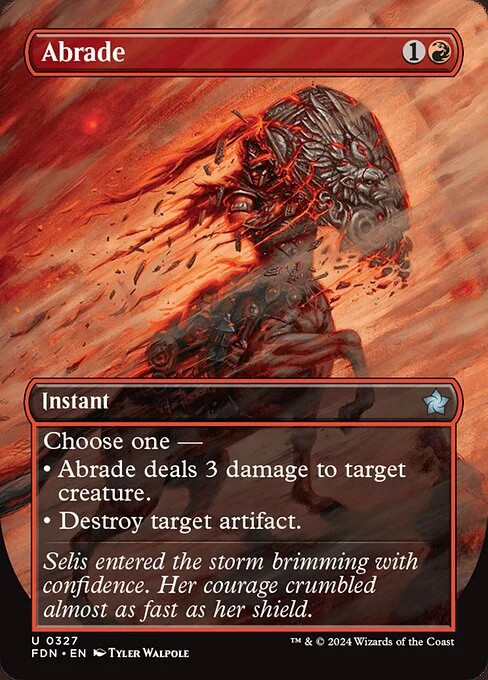 Abrade [XFDN #327] SPANISH NM
