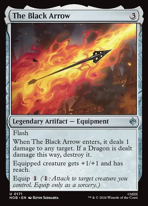 The Black Arrow [HOB #171] SPANISH NM