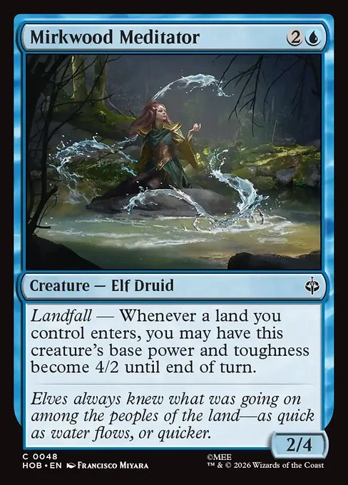 Mirkwood Meditator [HOB #48] SPANISH NM