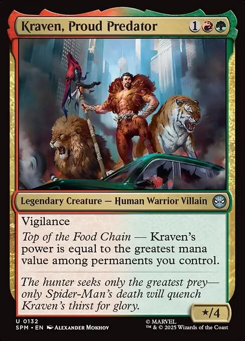 Kraven, Proud Predator [SPM #132] ITALIAN NM