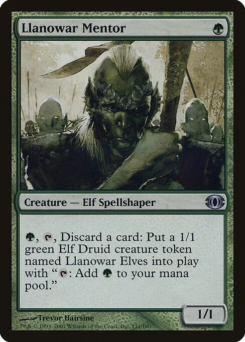 Llanowar Mentor [FUT #131] ENGLISH NM