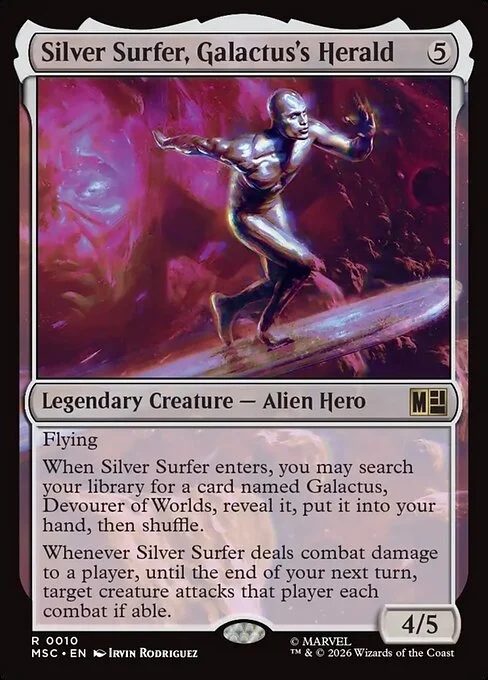 Silver Surfer, Galactus’s Herald