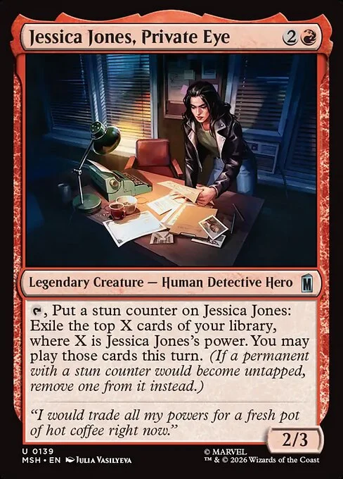 Jessica Jones, Private Eye [MSH #139] SPANISH NM