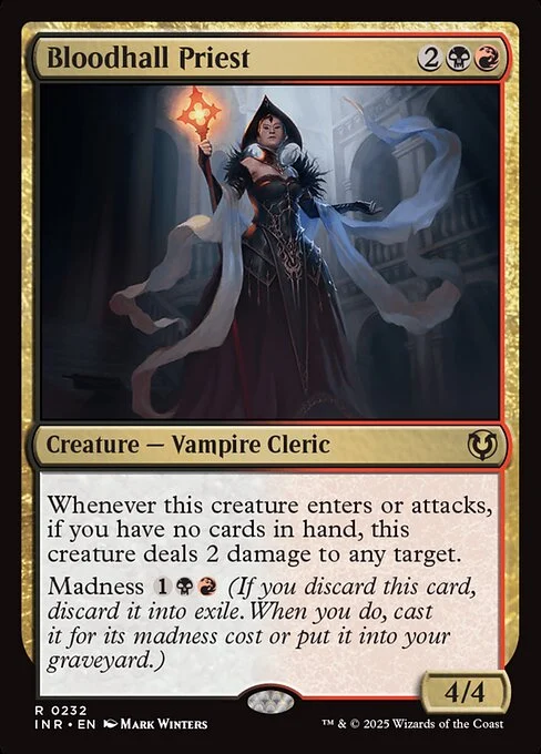 Bloodhall Priest [INR #232] ITALIAN NM