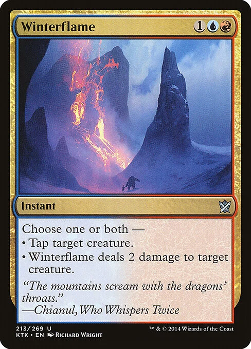 Winterflame [KTK #213] ITALIAN NM
