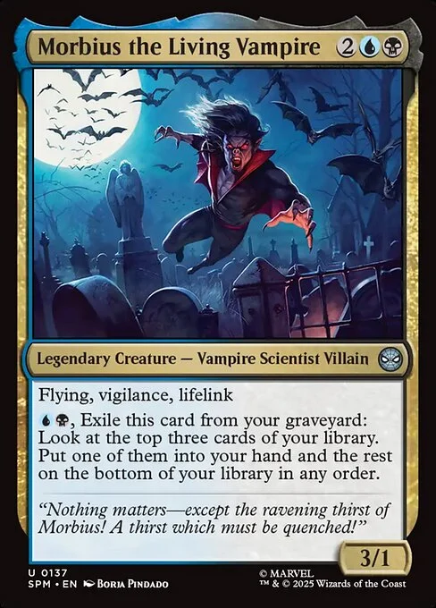 Morbius the Living Vampire [SPM #137] ITALIAN NM