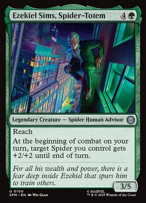 Ezekiel Sims, Spider-Totem [SPM #100] ITALIAN NM