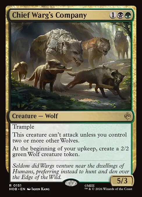 Chief Warg's Company [HOB #151] SPANISH NM