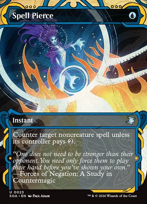 Spell Pierce (V.1) [SOA #23] ENGLISH NM