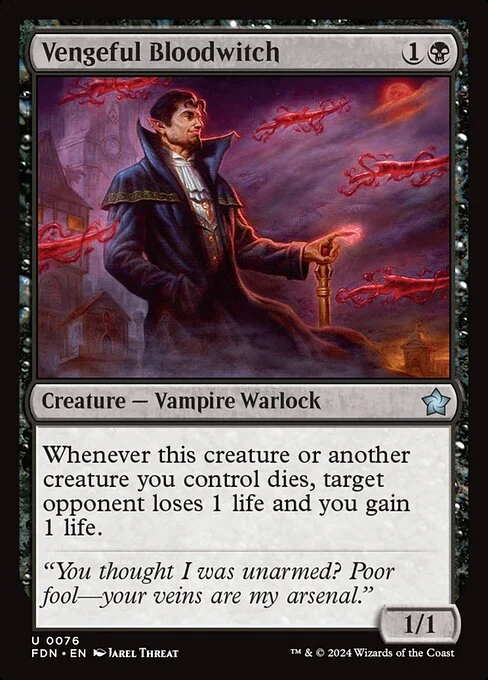 Vengeful Bloodwitch [FDN #76] SPANISH NM