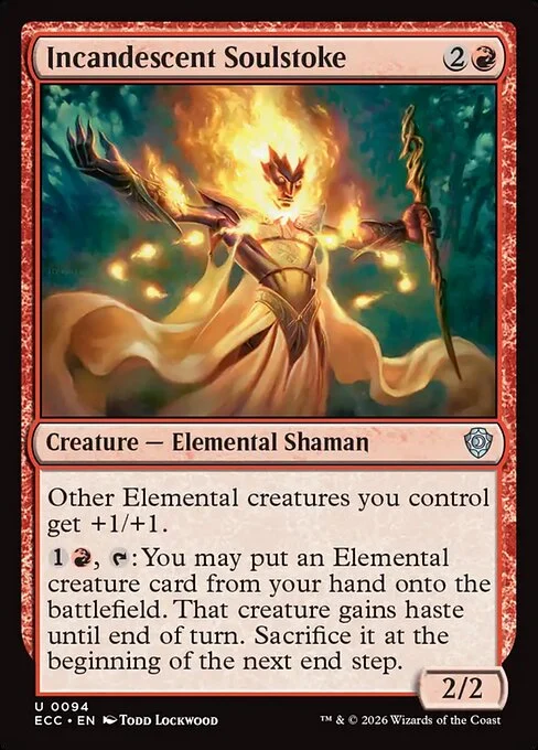 Incandescent Soulstoke [ECC #94] ENGLISH NM