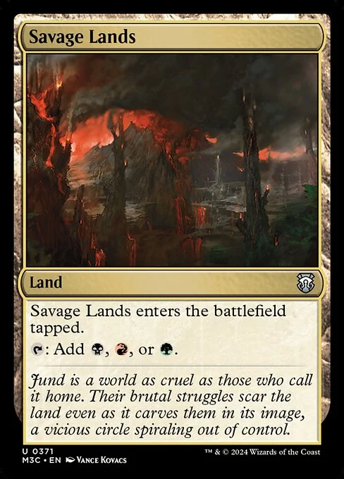 Savage Lands [M3C #371] ENGLISH NM