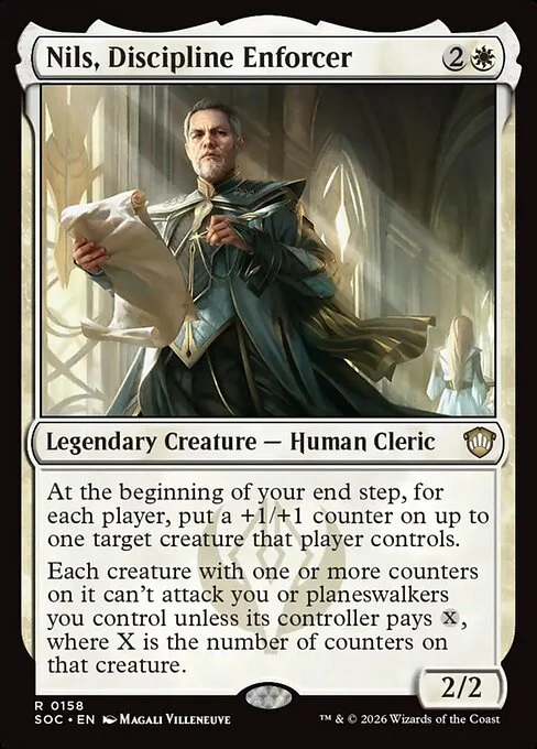 Nils, Discipline Enforcer [SOC #158] SPANISH NM