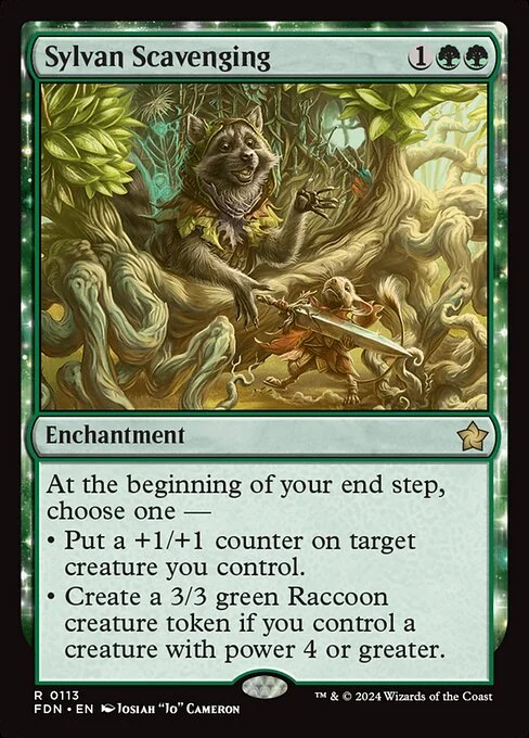 Sylvan Scavenging [FDN #113] SPANISH NM