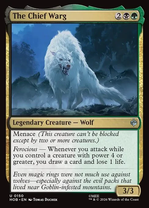 The Chief Warg [HOB #150] SPANISH NM