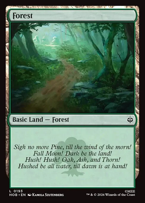 Forest (V.1) [HOB #193] SPANISH NM