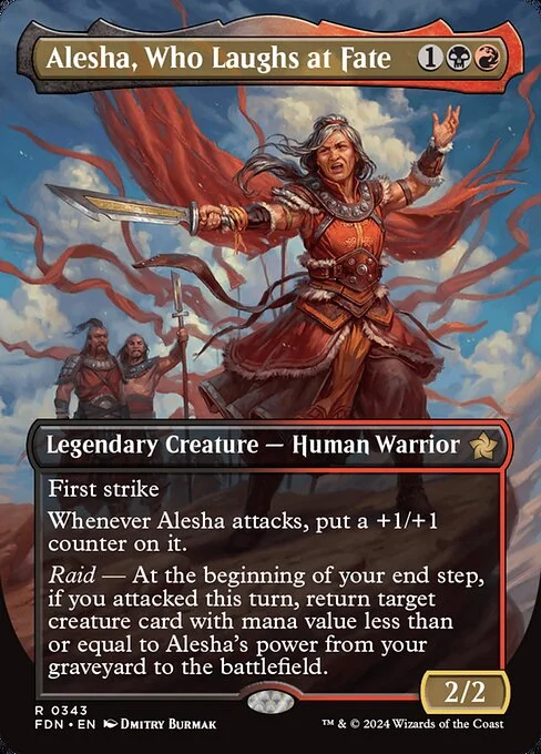 Alesha, Who Laughs at Fate (V.1) [XFDN #343] SPANISH NM
