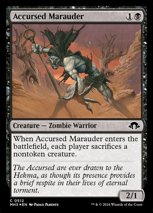 Accursed Marauder [XMH3 #512] ENGLISH NM