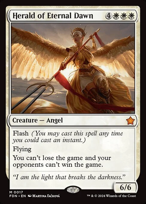 Herald of Eternal Dawn [FDN #17] SPANISH NM