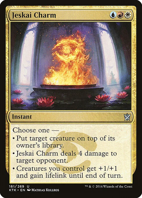 Jeskai Charm [KTK #181] ITALIAN NM
