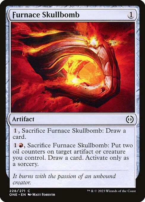 Furnace Skullbomb [ONE #228] ENGLISH NM