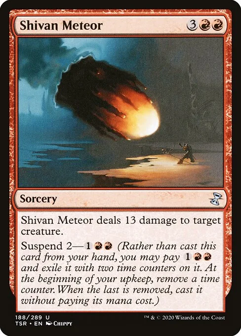 Shivan Meteor [TSR #188] ENGLISH NM
