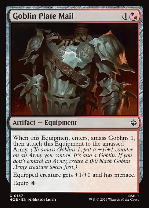 Goblin Plate Mail [HOB #157] SPANISH NM