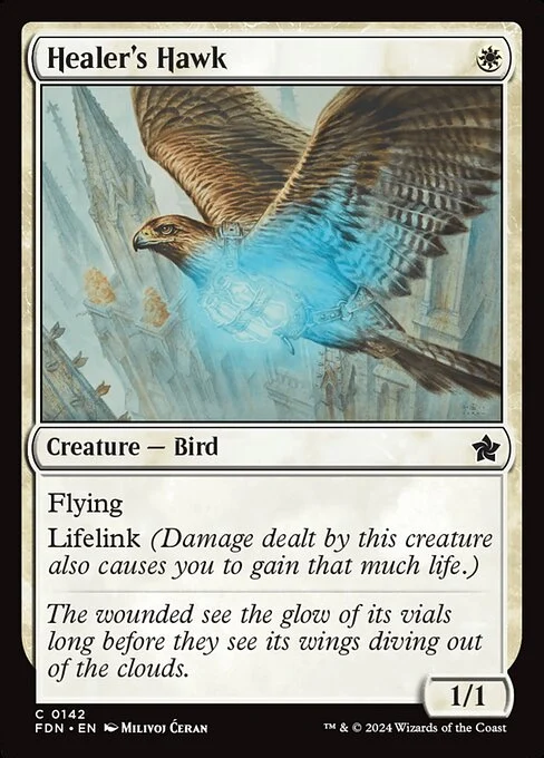 Healer's Hawk [FDN #142] SPANISH NM