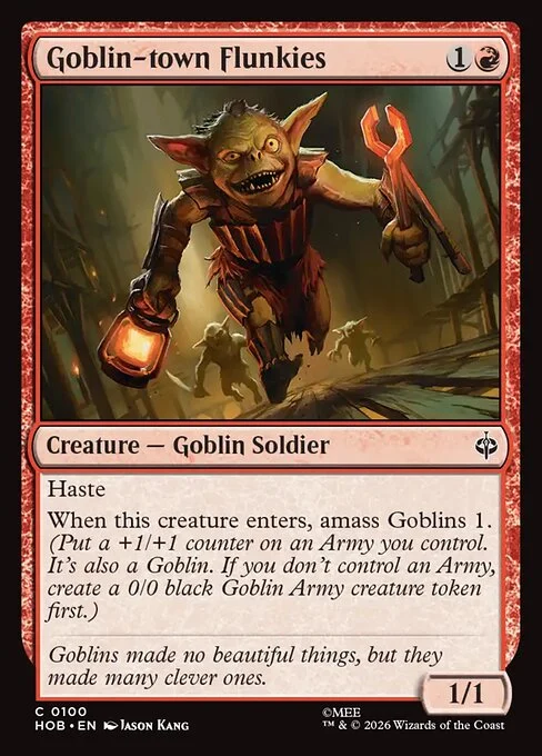 Goblin-town Flunkies [HOB #100] SPANISH NM