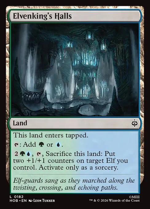 Elvenking's Halls [HOB #182] SPANISH NM