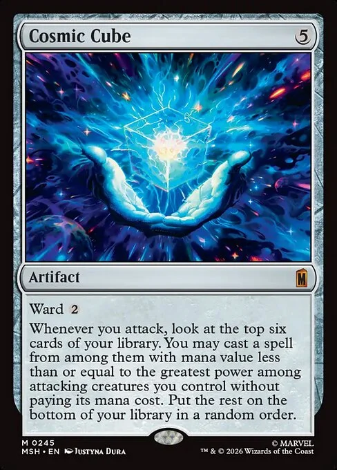 Cosmic Cube [MSH #245] SPANISH NM