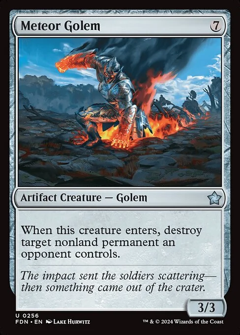 Meteor Golem [FDN #256] SPANISH NM