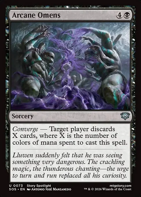 Arcane Omens [SOS #73] ITALIAN NM