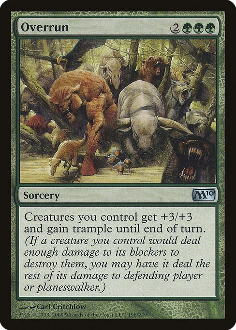Overrun [M10 #198] ITALIAN NM