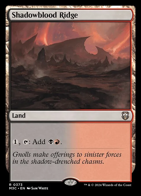 Shadowblood Ridge [M3C #373] ENGLISH NM