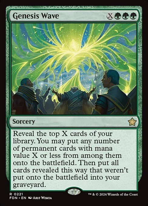 Genesis Wave [FDN #221] SPANISH NM