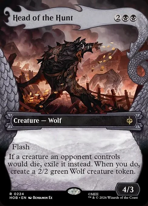 Head of the Hunt (V.1) [XHOB #224] SPANISH NM