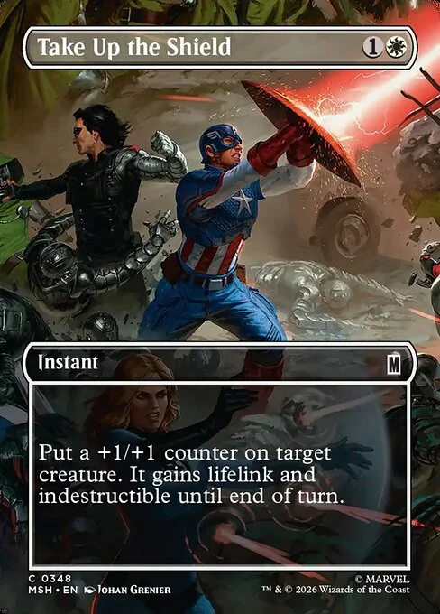 Take Up the Shield [XMSH #348] SPANISH NM