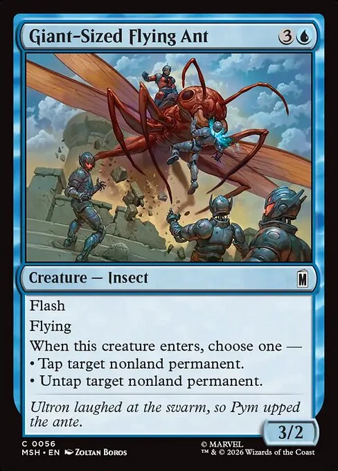 Giant-Sized Flying Ant [MSH #56] SPANISH NM