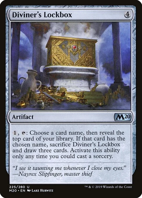 Diviner's Lockbox [M20 #225] ENGLISH NM