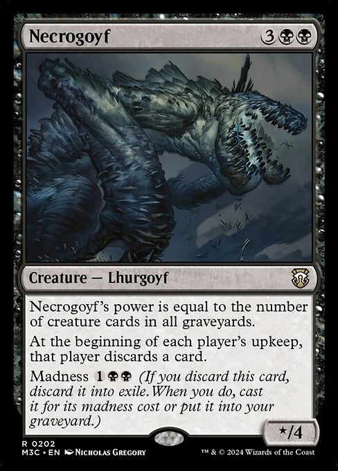 Necrogoyf [M3C #202] ENGLISH NM