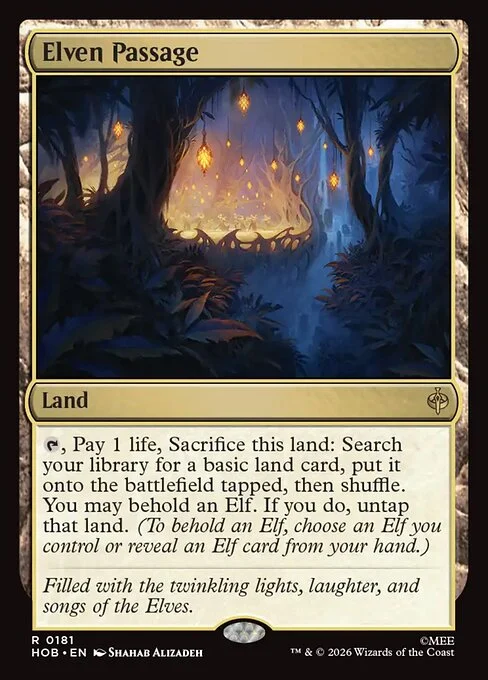 Elven Passage [HOB #181] SPANISH NM