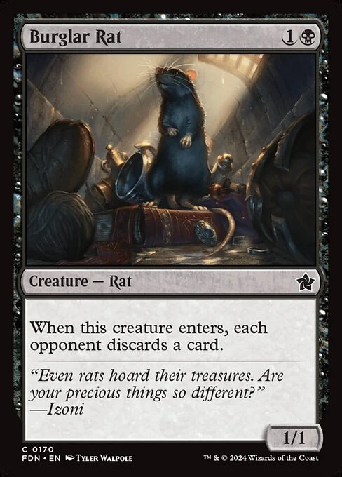 Burglar Rat [FDN #170] SPANISH NM