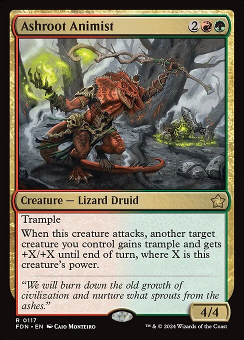 Ashroot Animist [FDN #117] SPANISH NM