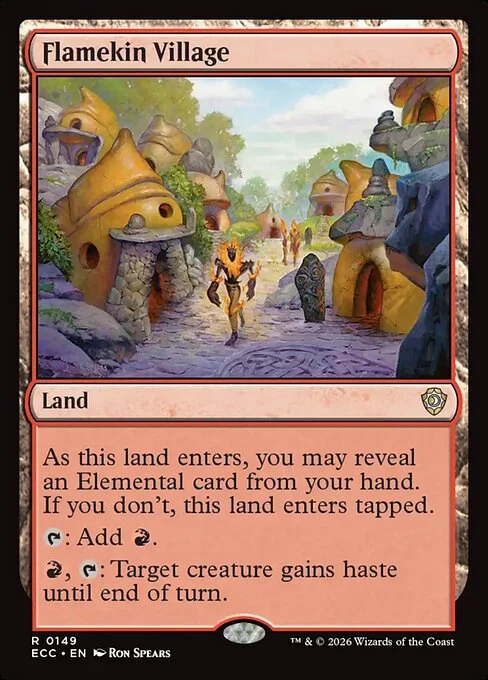 Flamekin Village [ECC #149] ENGLISH NM