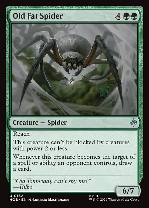 Old Fat Spider [HOB #132] SPANISH NM