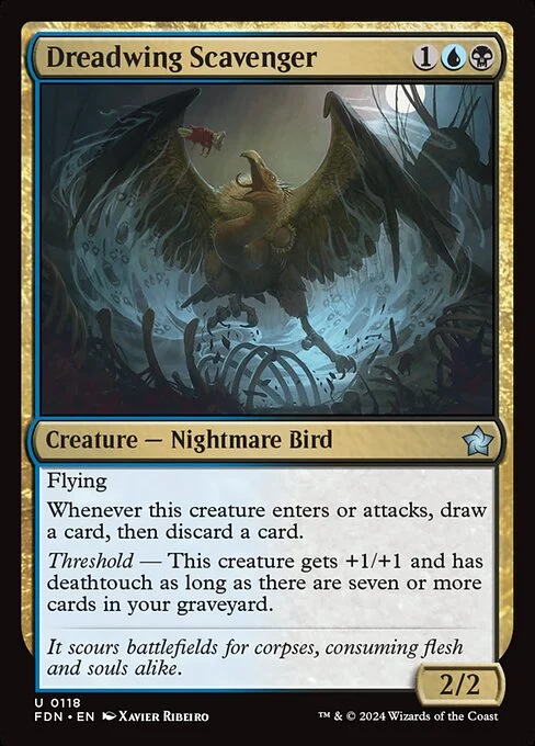 Dreadwing Scavenger [FDN #118] SPANISH NM